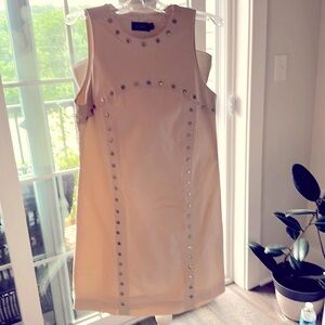 Kate Spade Saturday Tan Sleeveless Halter Sheath Dress